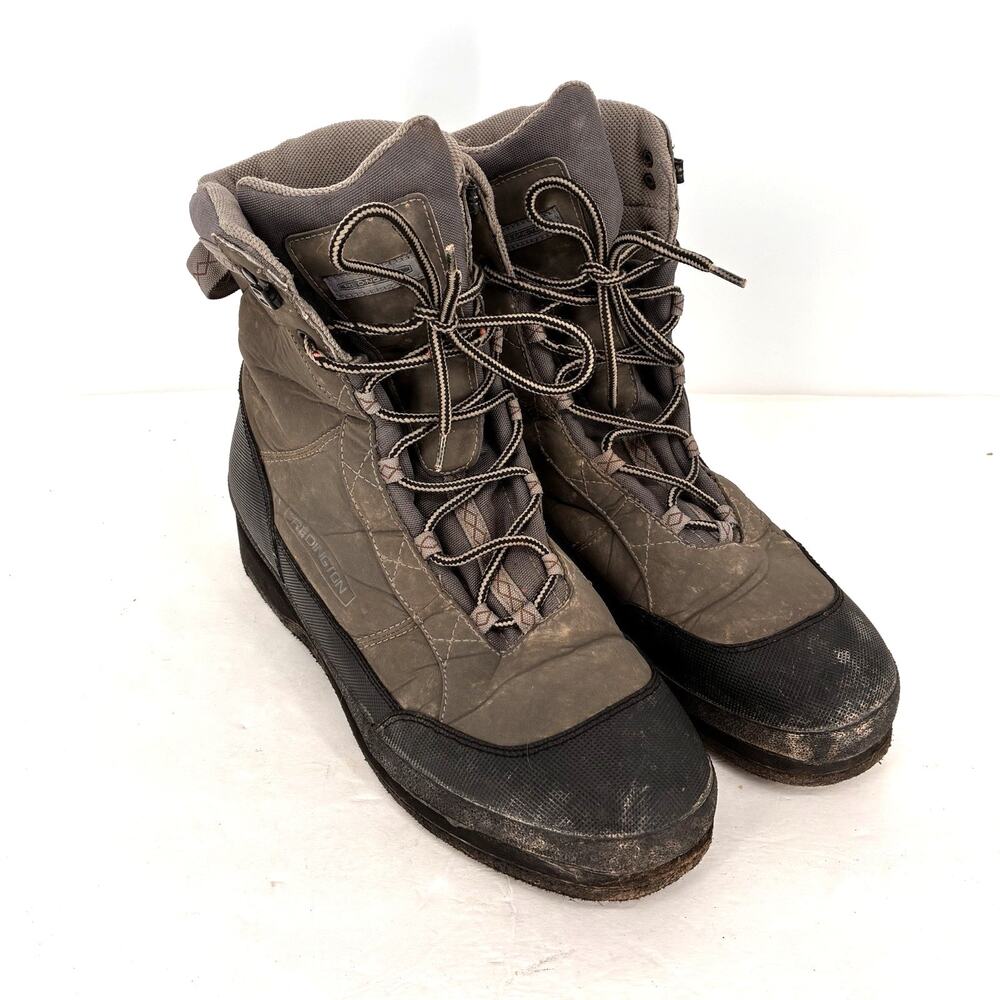 Redington Prowler Pro Wading Boots Mens Size 13 Gray Fly Fishing Wader Boots